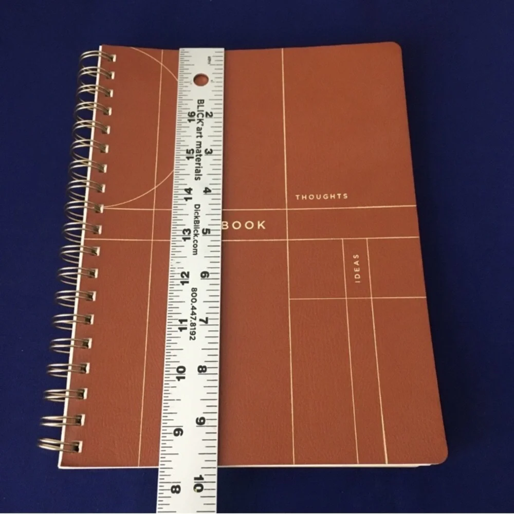 Faux Leather Spiral Notebook